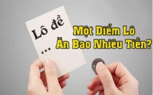 1 điểm lô 3 càng tại cổng game Nhatvip